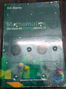 R.D. Sharma Mathematics Vol. 1 And 2