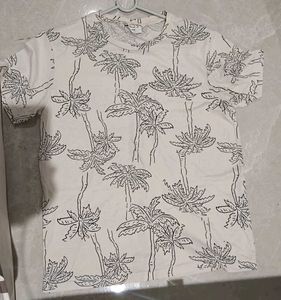 Palm Tree Print T-Shirt