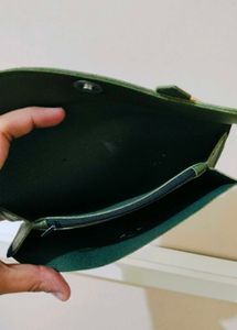 ladies purse olive green