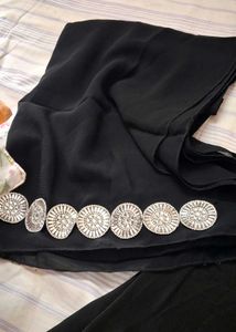 Black Embellished Abaya