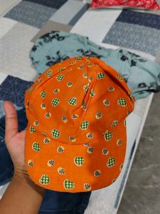 Combo Of Shorts+Kaftan Top+Cap