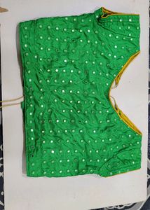 Banaras Mirror Blouse[margin Available]