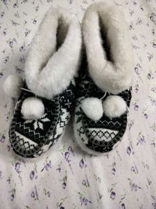 Warm Fur Closed Shoes