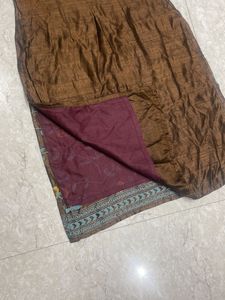 Embroidered Kurta With Plazo