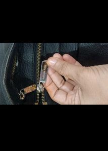 Michael Kors Black Leather Hobo