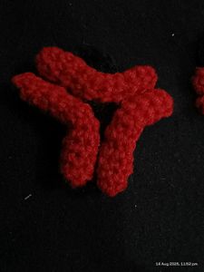 angry Crochet Hair Clip (1)