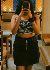 Black And White Padded Crop Top