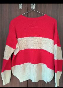 Striped Pullover Sweater