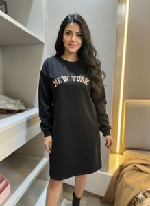 New York Sweatshirt Dress
