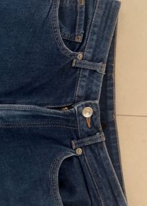 Dark Wash Denim Mom Jeans