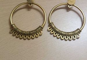 Ethnic Hoop Earrings