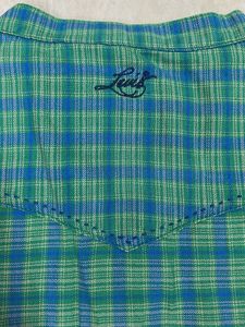 Levi’sPlaid Button-Down Top