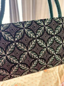 Vintage Embroidered Handbag