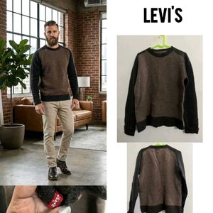 Levi's Two-Tone Knit Sweater