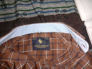 Brown Check Shirt 👔