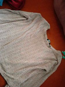 Lightweight Patterned Sweater