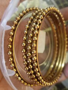 Golden Bangle Set