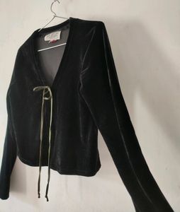Velvet Cardigan