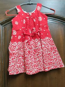Red frock For Girls