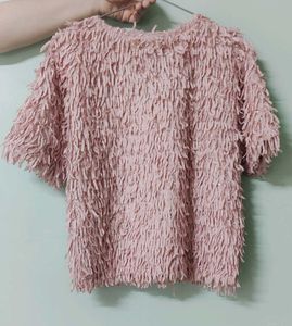 Zara Cute frilly Top.🪷