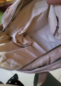Chanel Beige Canvas Monogram Bag (Authenticated)