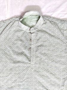 Men&#39;s Light Green Kurta