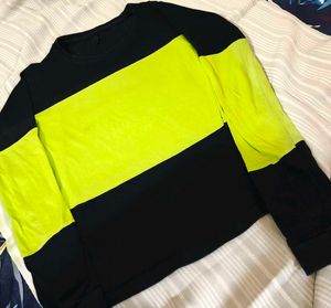 Color Block Long Sleeve Top