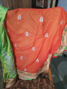 Gold Embellished Sari Blouse