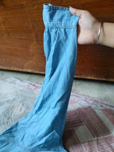 Denim Cotton Shirt - Made In Hong Kong