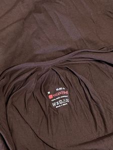 Brown Cotton Slip Dress