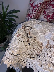 halter neck lace dress