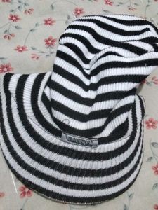 ear covering winter Striped BlackStone Beanie cap