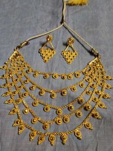Gold Plated Jewellery Set