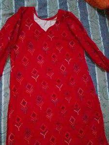 Beautiful Red Kurta