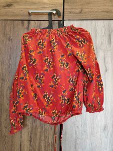 Van Heusen Red Design Top