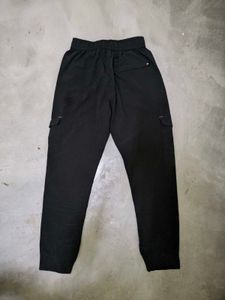 Black Cargo Joggers