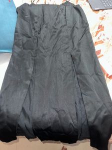 Black Slit Dress