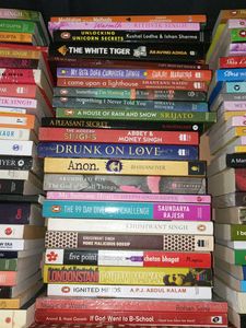 Indian authorsMixed Fiction Books Bundle