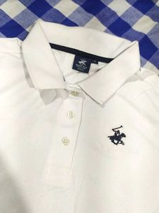 Beverly Hills Polo Club White Pol