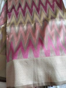 Elegant unique multicolour soft Silk Saree