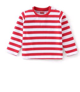 Babyhug Pure Cotton Knit Full Sleeves Tshirt