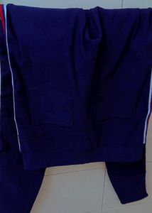 Pair Of 2 Stretchable Trousers (Black and Blue)