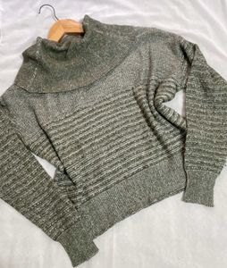Cozy Knit Turtleneck Sweater C