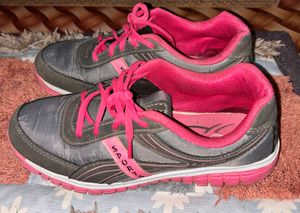Gray &amp; Pink Sneakers
