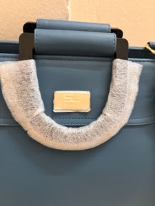 Hand Bag In Teal Color