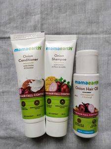 Mamaearth Onion Hair 3 In 1 Combo Pack