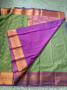 New Semi Silk Saree In Unique Color Combination