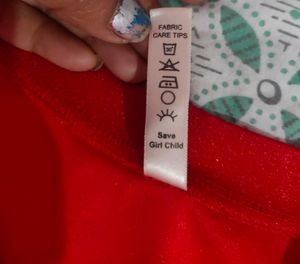 Little Shiny Thick Material Cloth T-shirt... Beaut