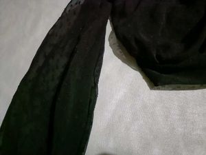 Black Crop Top For Women