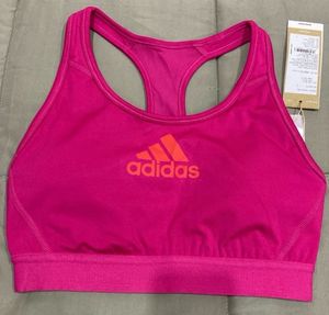 ADIDASWomen Sports Lightly Padded Bra (Pink)
